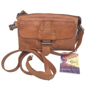 Harbour 2nd Luna Leather Crossbody Belt Bag Cognac Handmade In Germany Soho Styl